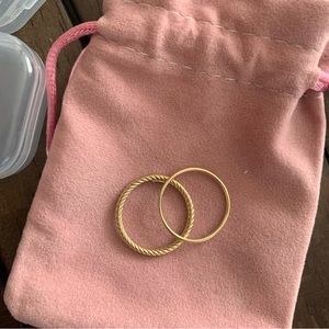 Solid Gold 14K Rings